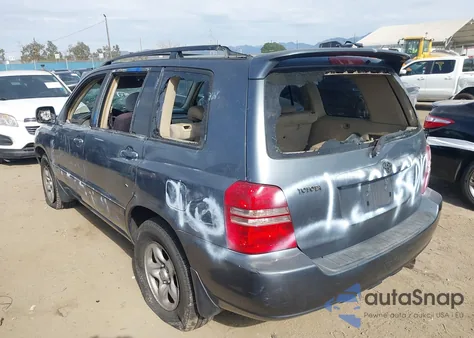 2002 Toyota Highlander из США, поврежденный, VIN JTEGD21AX20040087